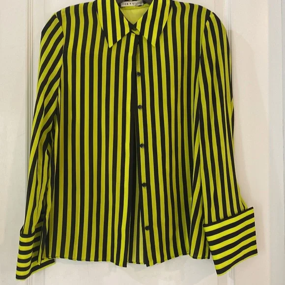 Alice and Olivia Willa silk blouse - Picture 4 of 16